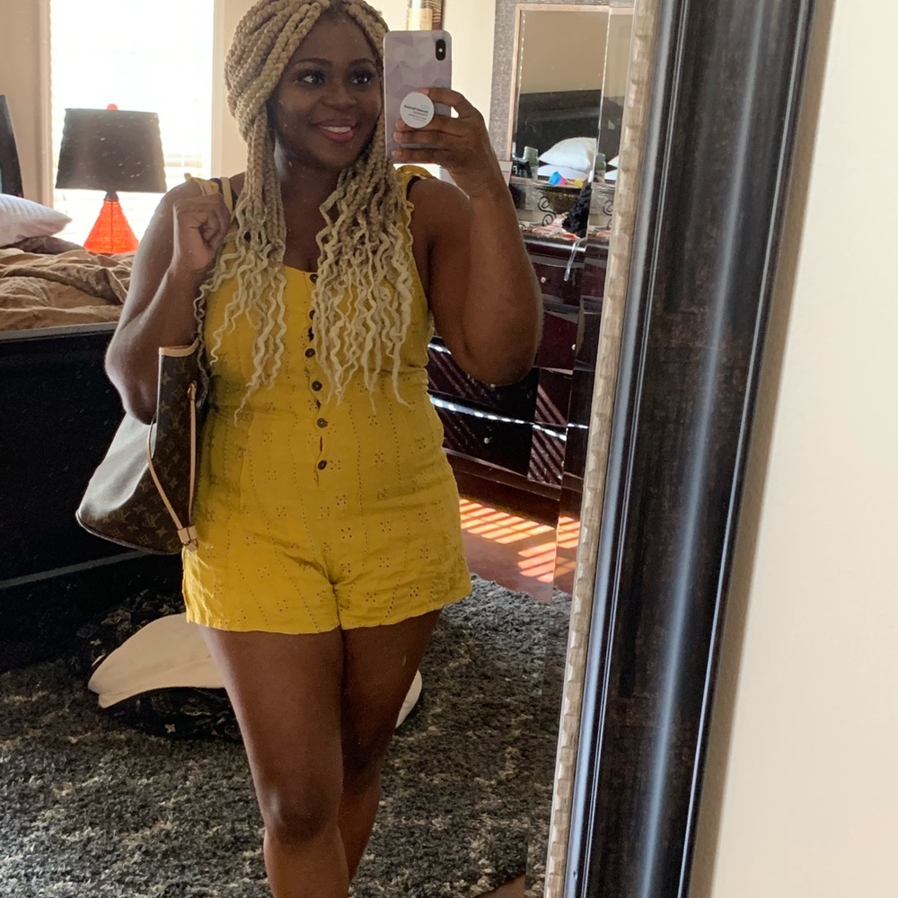 Yellow Romper